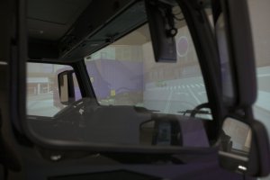 Řidičský simulátor autobusu a nákladního vozidla 03